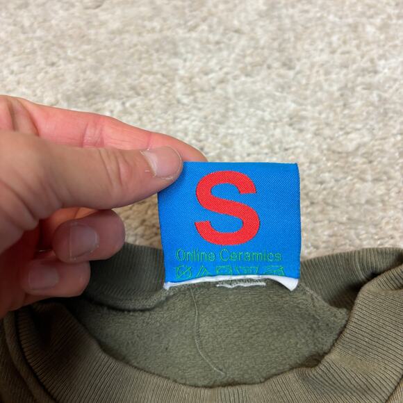 Online Ceramics Nature = Nurture Stop Killing Our Home Sweatshirt Small Hippie - Picture 6 of 12